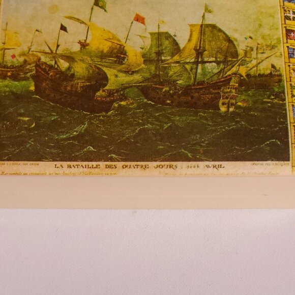 RARE  Four Days' Battle (Bataille des Quatre Jours) Trinket Box Made in Italy - Picture 2 of 5